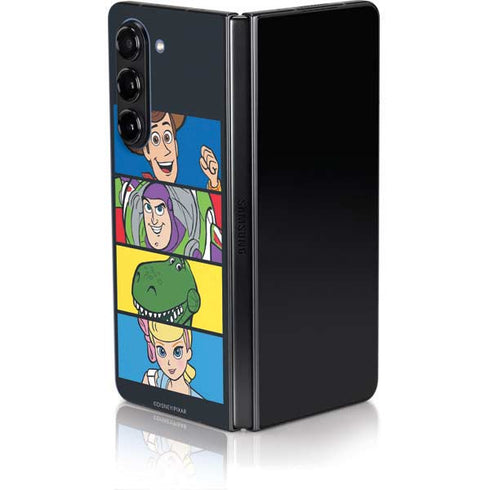 Disney Toy Story Character Grid Galaxy Z Fold5 5G Skin