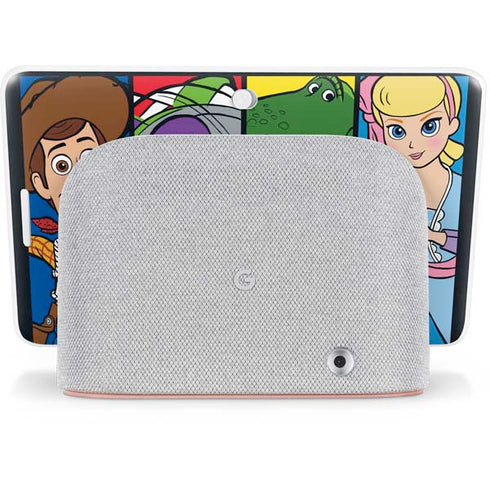 Disney Toy Story Character Grid Google Home Hub Skin