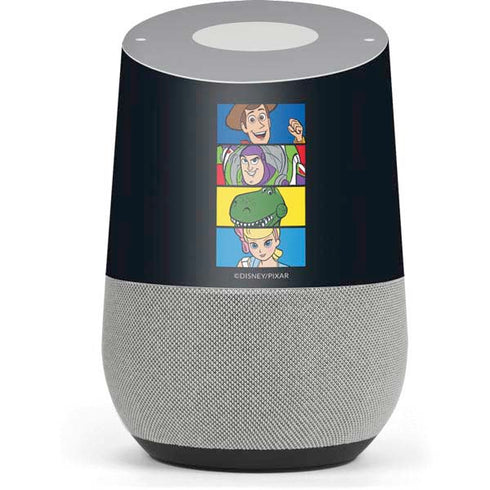 Disney Toy Story Character Grid Google Home Skin