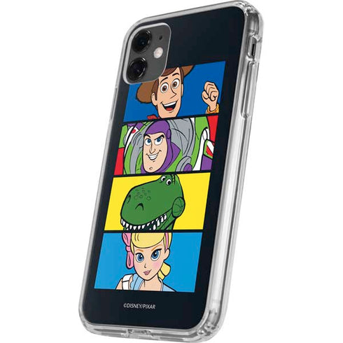Disney Toy Story Character Grid iPhone 11 Clear Case