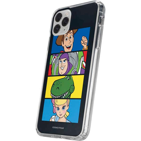 Disney Toy Story Character Grid iPhone 11 Pro Clear Case