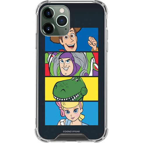 Disney Toy Story Character Grid iPhone 11 Pro Max Clear Case