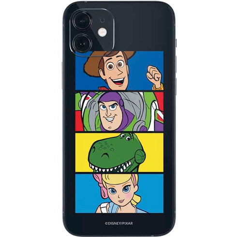 Disney Toy Story Character Grid iPhone 12 Mini Skin