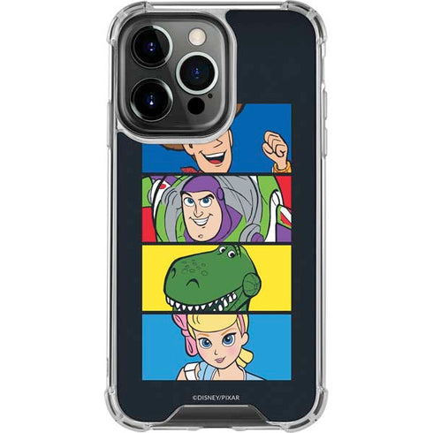 Disney Toy Story Character Grid iPhone 13 Pro Clear Case