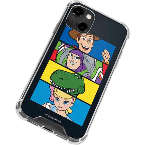 Disney Toy Story Character Grid iPhone 14 Clear Case