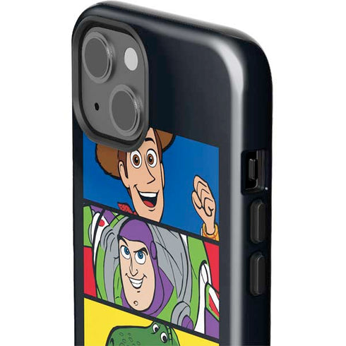 Disney Toy Story Character Grid iPhone 14 Plus Impact Case