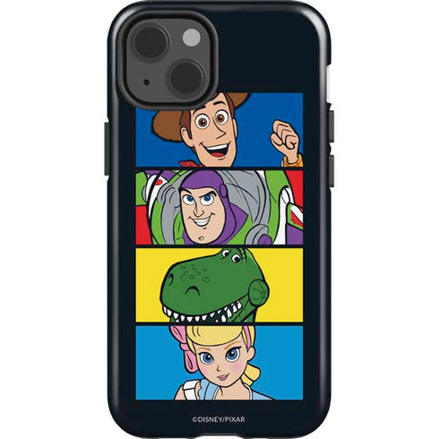 Disney Toy Story Character Grid iPhone 15 Impact Case