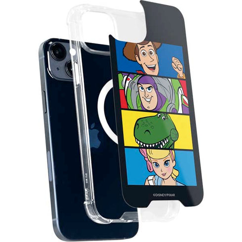 Disney Toy Story Character Grid iPhone 15 Plus MagSafe Case
