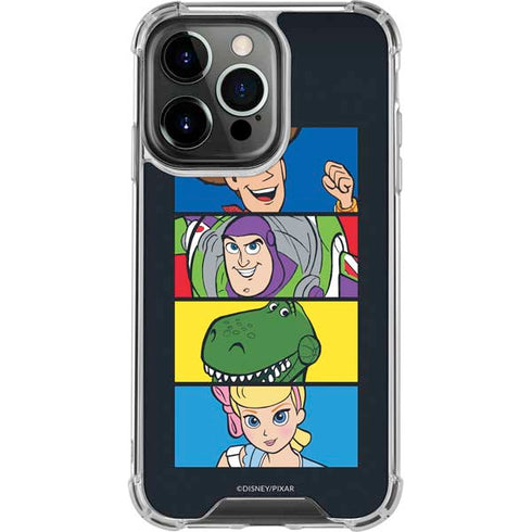 Disney Toy Story Character Grid iPhone 15 Pro Clear Case