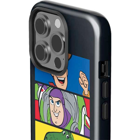 Disney Toy Story Character Grid iPhone 14 Pro Impact Case