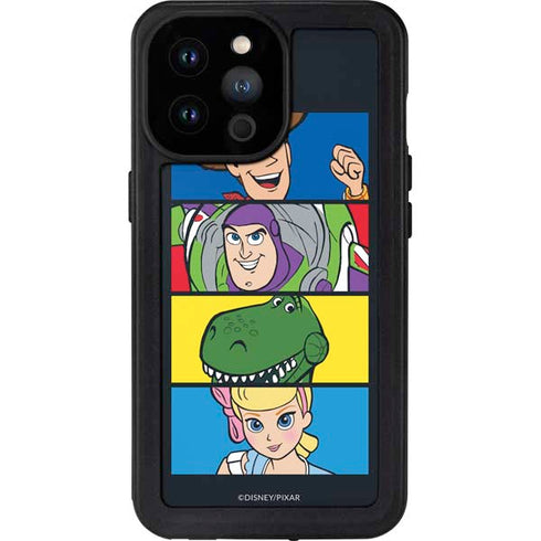 Disney Toy Story Character Grid iPhone 14 Pro Max Waterproof Case