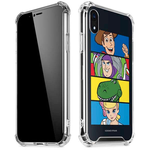 Disney Toy Story Character Grid iPhone XR Clear Case
