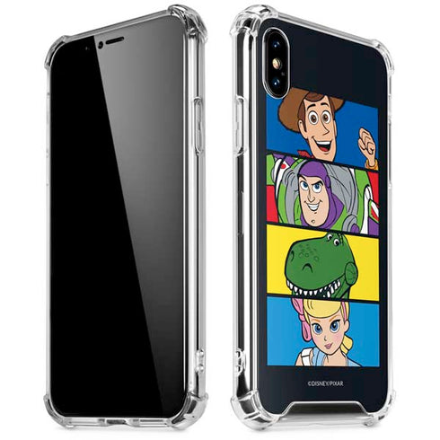 Disney Toy Story Character Grid iPhone XS Max Clear Case