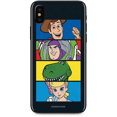 Disney Toy Story Character Grid iPhone XS Skin