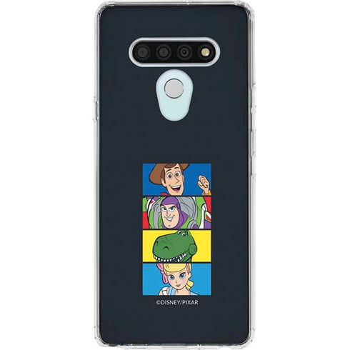 Disney Toy Story Character Grid LG Stylo 6 Clear Case