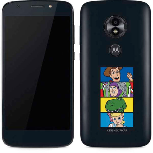 Disney Toy Story Character Grid Moto E5 Play Skin