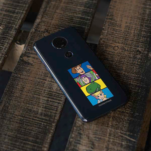 Disney Toy Story Character Grid Moto E5 Plus Skin