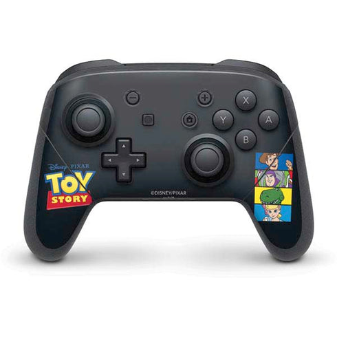 Disney Toy Story Character Grid Nintendo Switch Pro Controller Skin