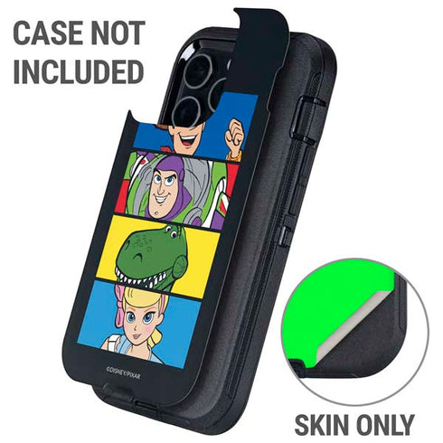 Disney Toy Story Character Grid Otterbox Defender iPhone Skin