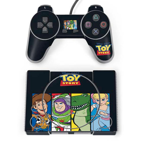 Disney Toy Story Character Grid PlayStation Classic Bundle Skin