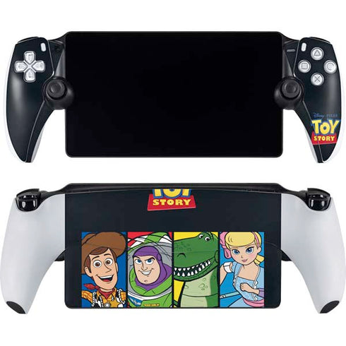Disney Toy Story Character Grid PlayStation Portal Remote Player Skin