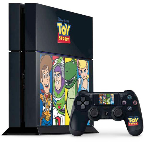 Disney Toy Story Character Grid PS4 Console and Controller Bundle Skin