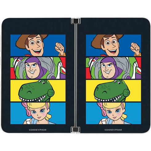 Disney Toy Story Character Grid Surface Duo Skin