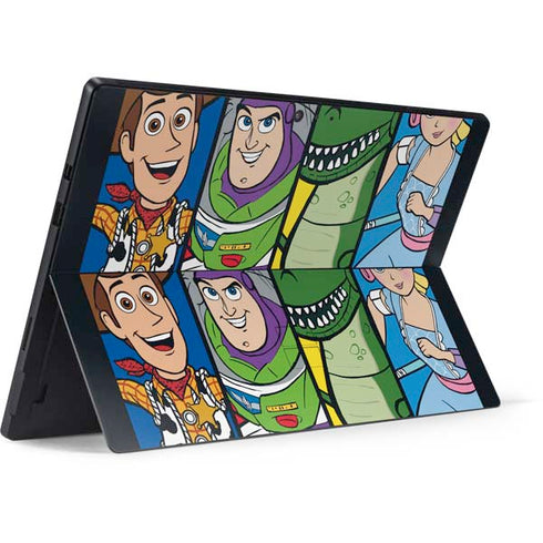 Disney Toy Story Character Grid Surface Pro 6 Skin