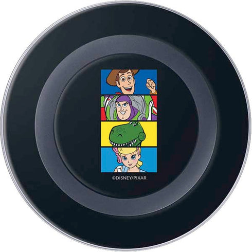 Disney Toy Story Character Grid Wireless Charger Skin