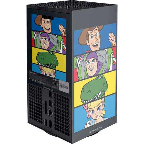 Disney Toy Story Character Grid Xbox Series X Console Skin