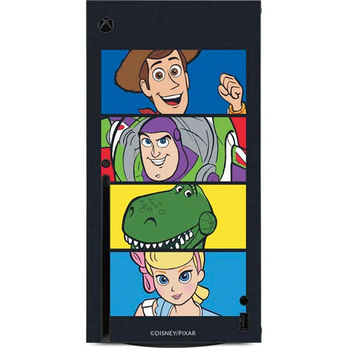 Disney Toy Story Character Grid Xbox Series X Console Skin