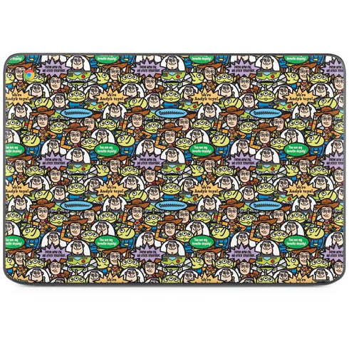 Disney Toy Story Characters Collage Pattern HP Chromebook Skin