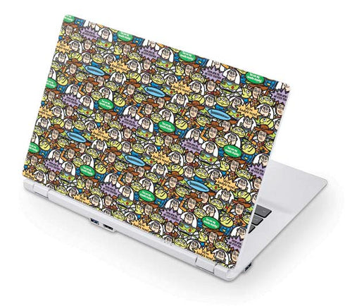 Disney Toy Story Characters Collage Pattern Acer Chromebook Skin