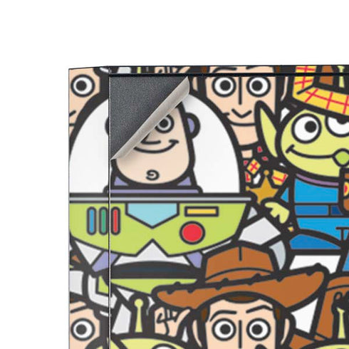 Disney Toy Story Characters Collage Pattern Corsair 4000D Tempered Glass Mid-Tower ATX Case Skin