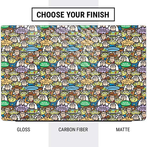 Disney Toy Story Characters Collage Pattern Dell Vostro Skin