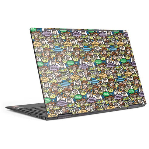 Disney Toy Story Characters Collage Pattern HP Envy Skin