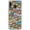Disney Toy Story Characters Collage Pattern Galaxy A20 Clear Case
