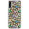 Disney Toy Story Characters Collage Pattern Galaxy A50 Clear Case
