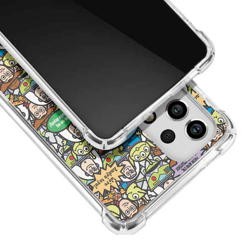 Disney Toy Story Characters Collage Pattern Galaxy A53 5G Clear Case