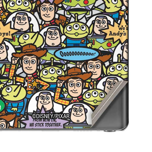 Disney Toy Story Characters Collage Pattern Galaxy Note20 5G Skin
