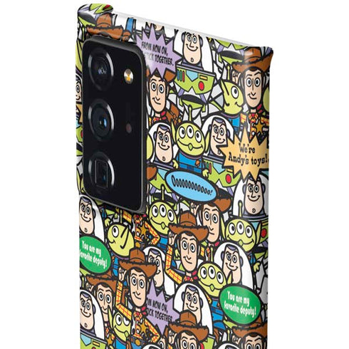 Disney Toy Story Characters Collage Pattern Galaxy Note20 Ultra 5G Lite Case