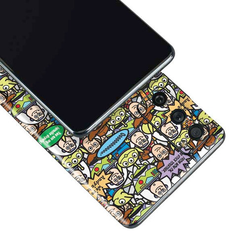 Disney Toy Story Characters Collage Pattern Galaxy S20 Fan Edition Skin