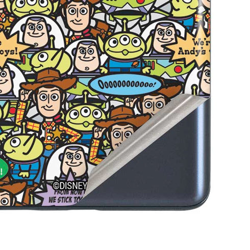 Disney Toy Story Characters Collage Pattern Galaxy S20 Fan Edition Skin