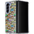 Disney Toy Story Characters Collage Pattern Galaxy Z Fold5 5G Clear Case