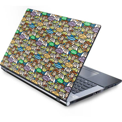 Disney Toy Story Characters Collage Pattern Generic Laptop Skin