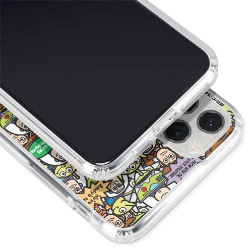 Disney Toy Story Characters Collage Pattern iPhone 11 Pro Clear Case