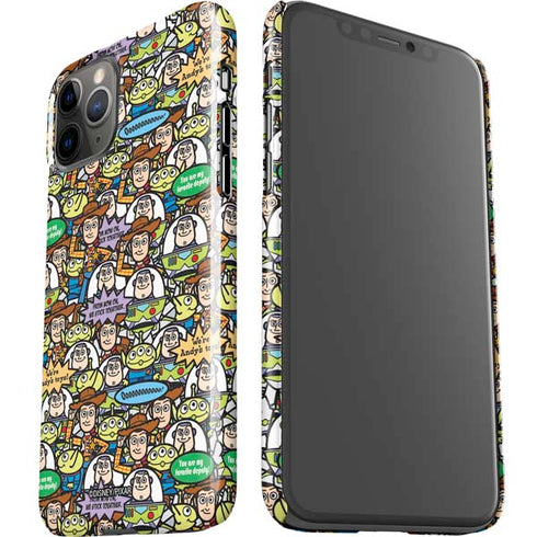 Disney Toy Story Characters Collage Pattern iPhone 11 Pro Lite Case