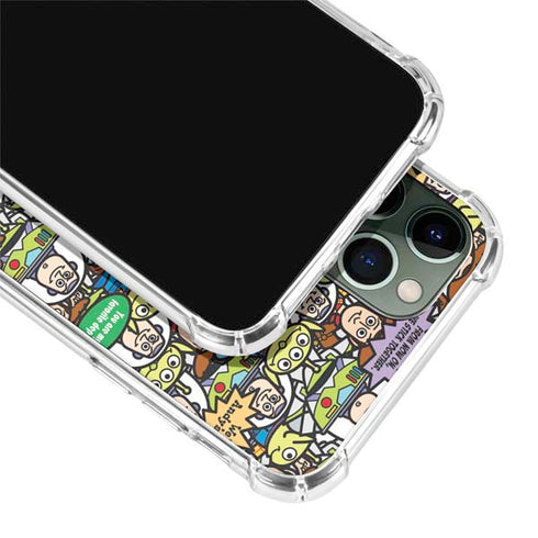 Disney Toy Story Characters Collage Pattern iPhone 11 Pro Max Clear Case