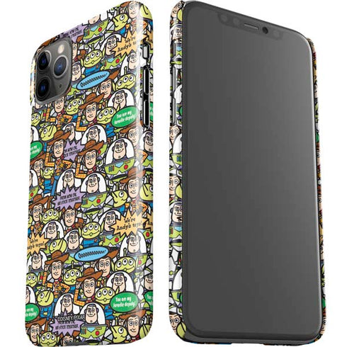 Disney Toy Story Characters Collage Pattern iPhone 11 Pro Max Lite Case