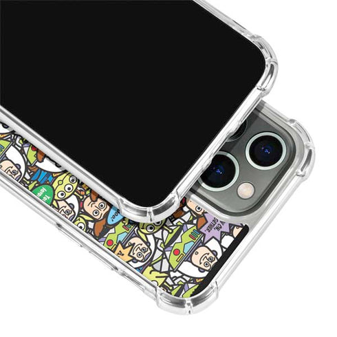 Disney Toy Story Characters Collage Pattern iPhone 13 Pro Clear Case